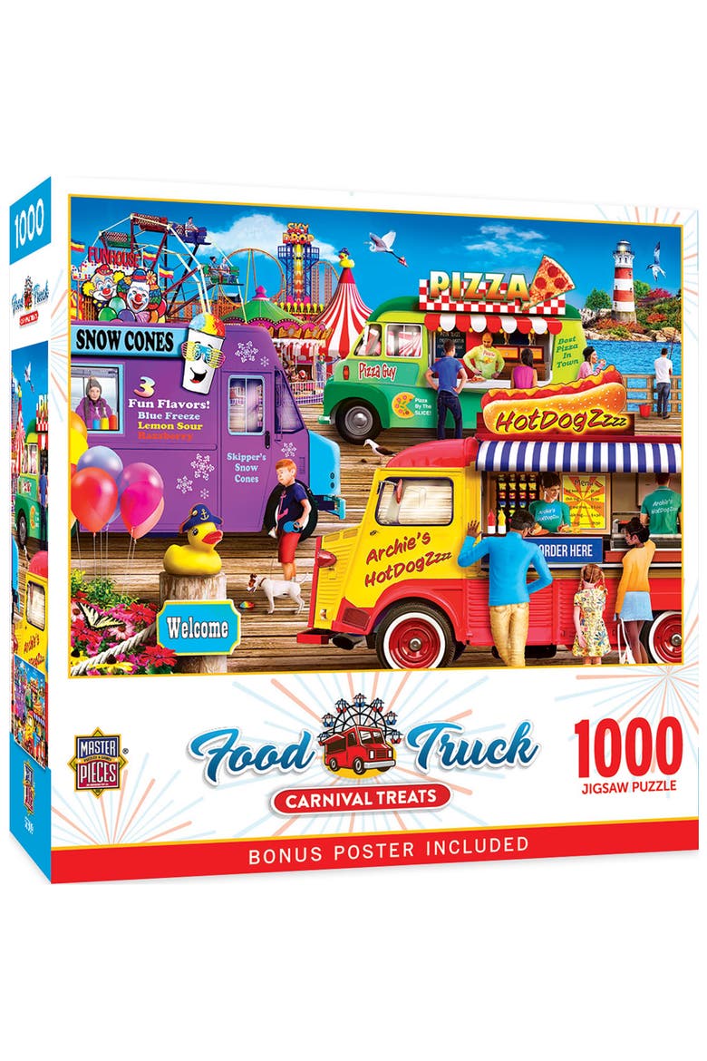 Carnival Treats 1000 Piece Jigsaw Puzzle, Main, color, Multicolor