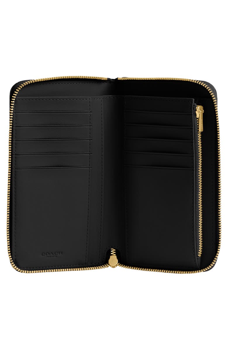 COACH Essential Polished Pebble Leather Bifold Wallet, Alternate, color, 