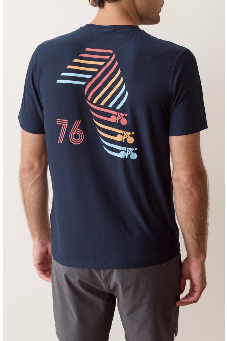 Everyday Sport Graphic T-Shirt, Alternate, color, SKY CAPTAIN