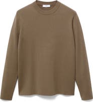 MANGO Regular Fit Crewneck Sweater