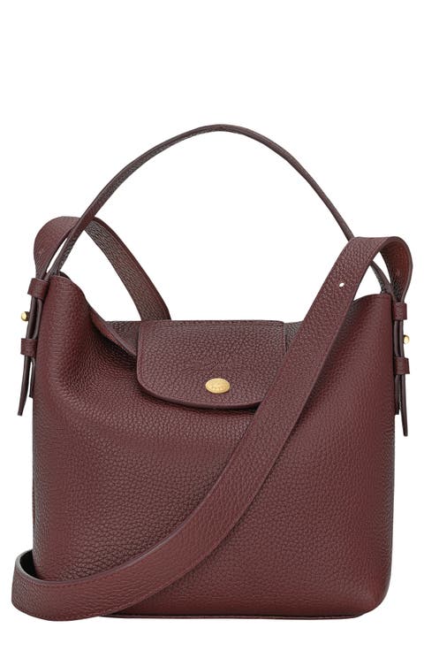 Le Cadence S Leather Bucket Bag
