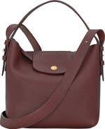 Longchamp Le Cadence S Leather Bucket Bag