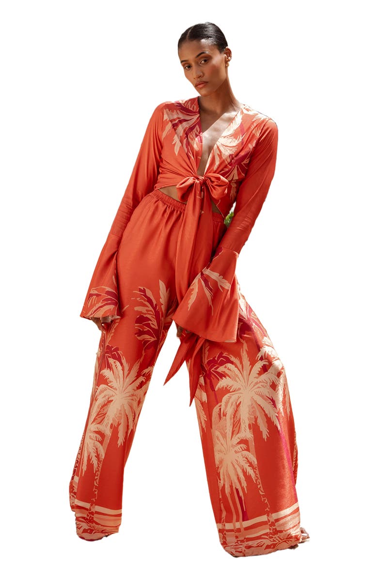 DIARRABLU Hana Pants, Alternate, color, Coco Terracota