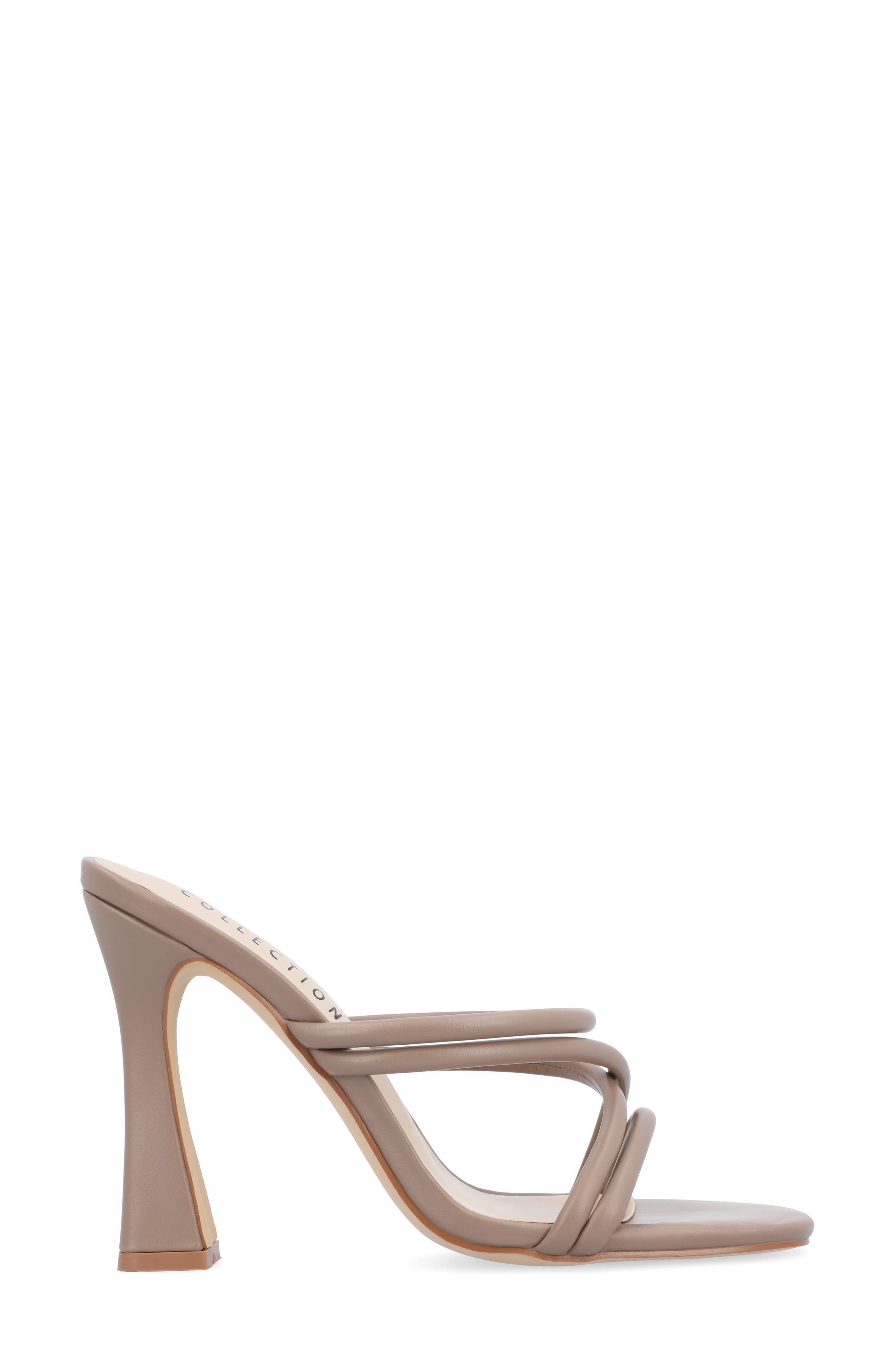 Journee Collection Louisse Sandal, Alternate, color, Taupe