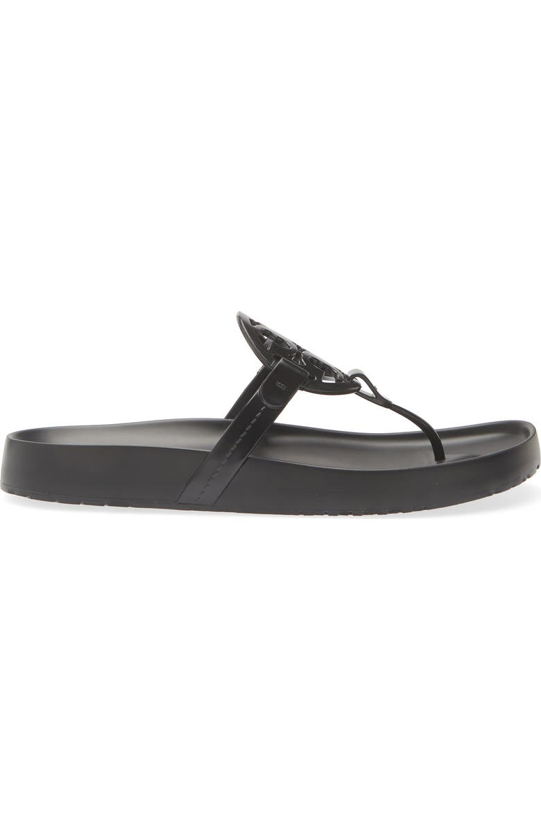 Tory Burch Miller Cloud Lite Flip Flop, Alternate, color, Perfect Black