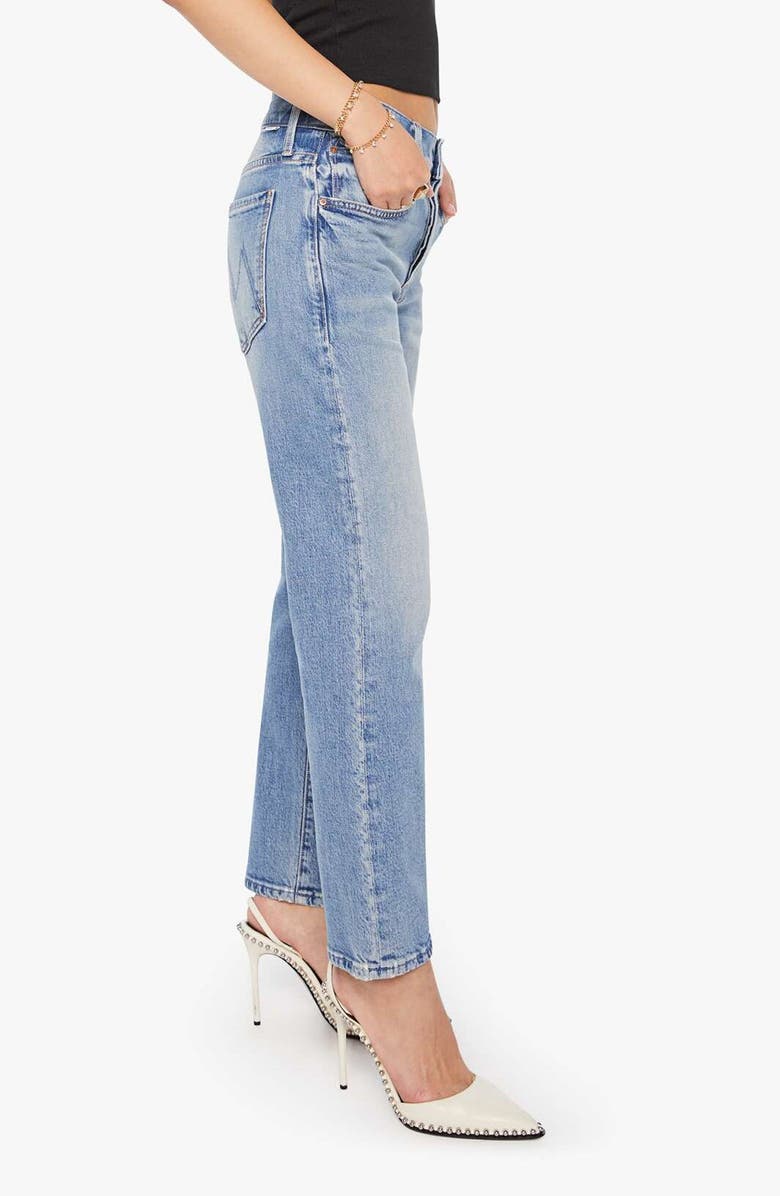 Lil' Hiker Hover Mid Rise Slim Straight Leg Jeans