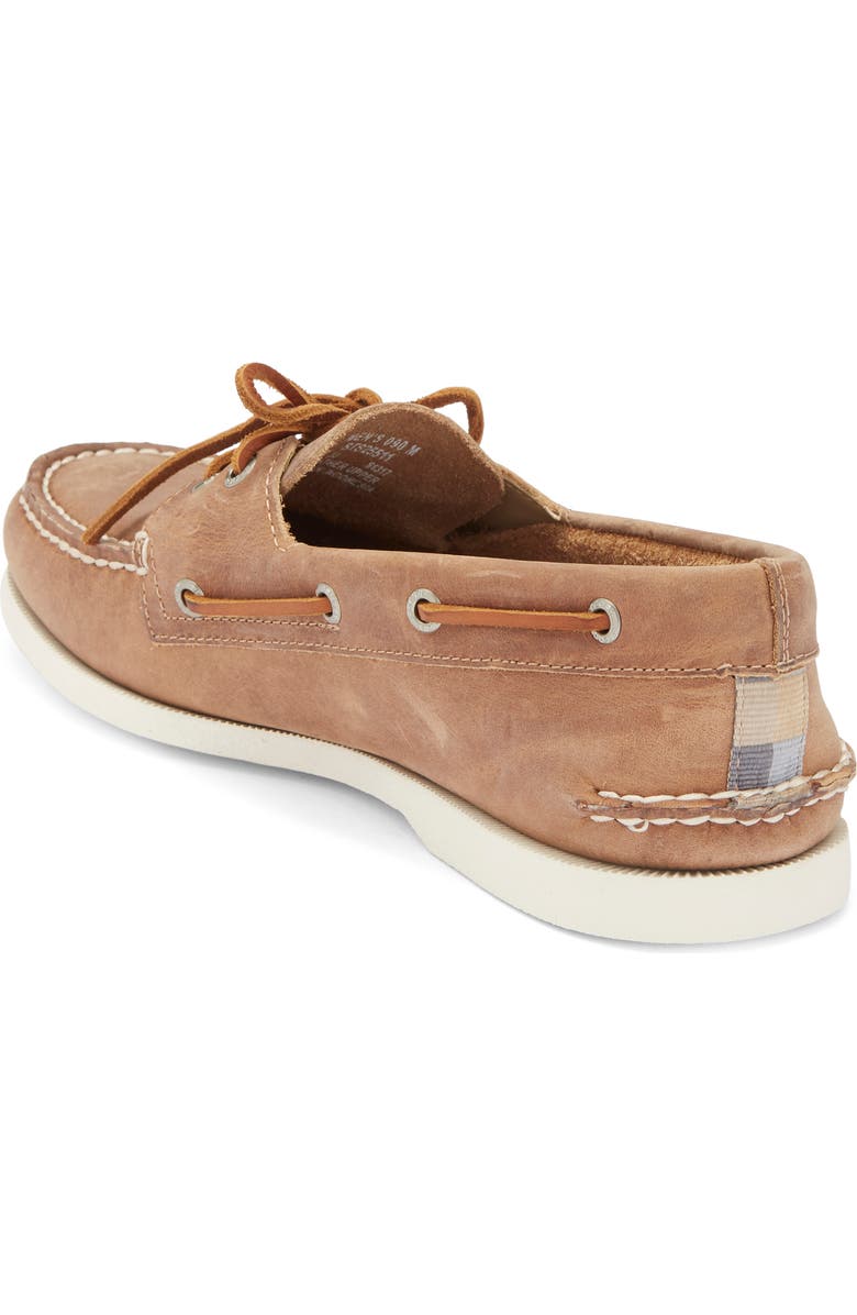 Sperry Authentic Original Two-Eyelet Boat Shoe, Alternate, color, Medium Beige