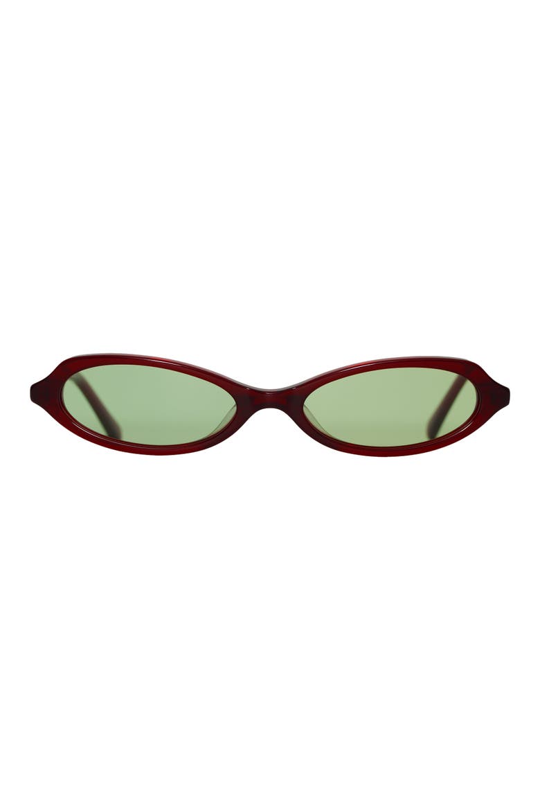 Echo Sunglasses 51mm, Main, color, Merlot