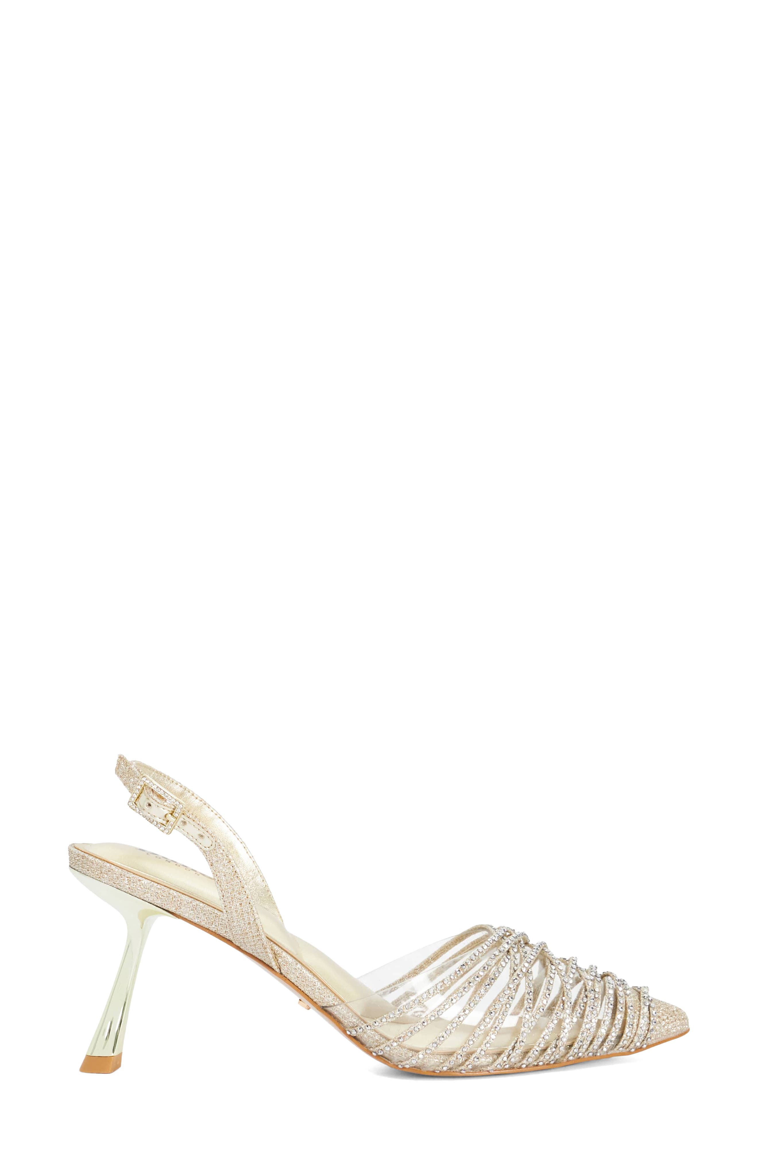 Dune London Crossings Slingback Pointed Toe Pump, Alternate, color, 