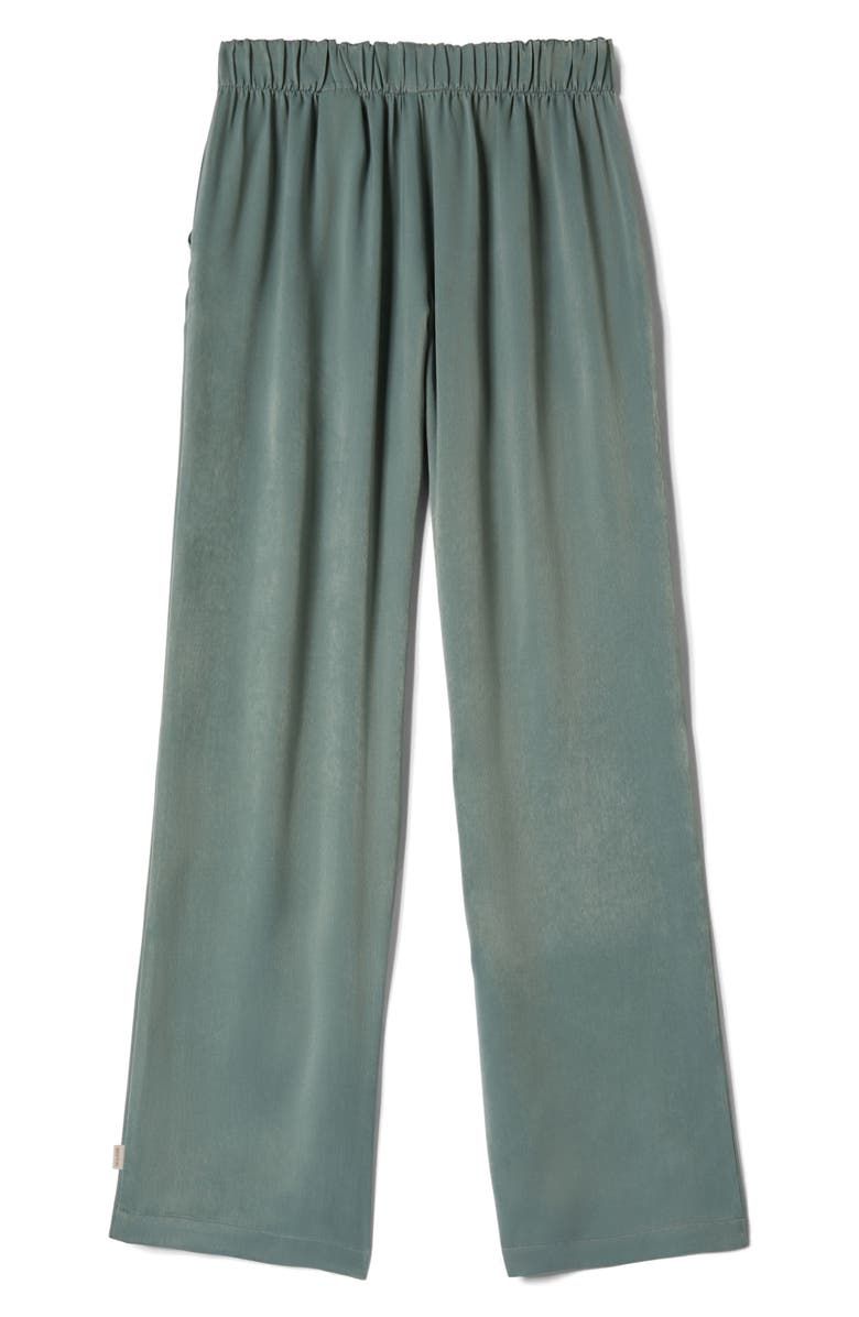 Brixton Soho Wide Leg Elastic Waist Pants, Alternate, color, Blue Green Shine