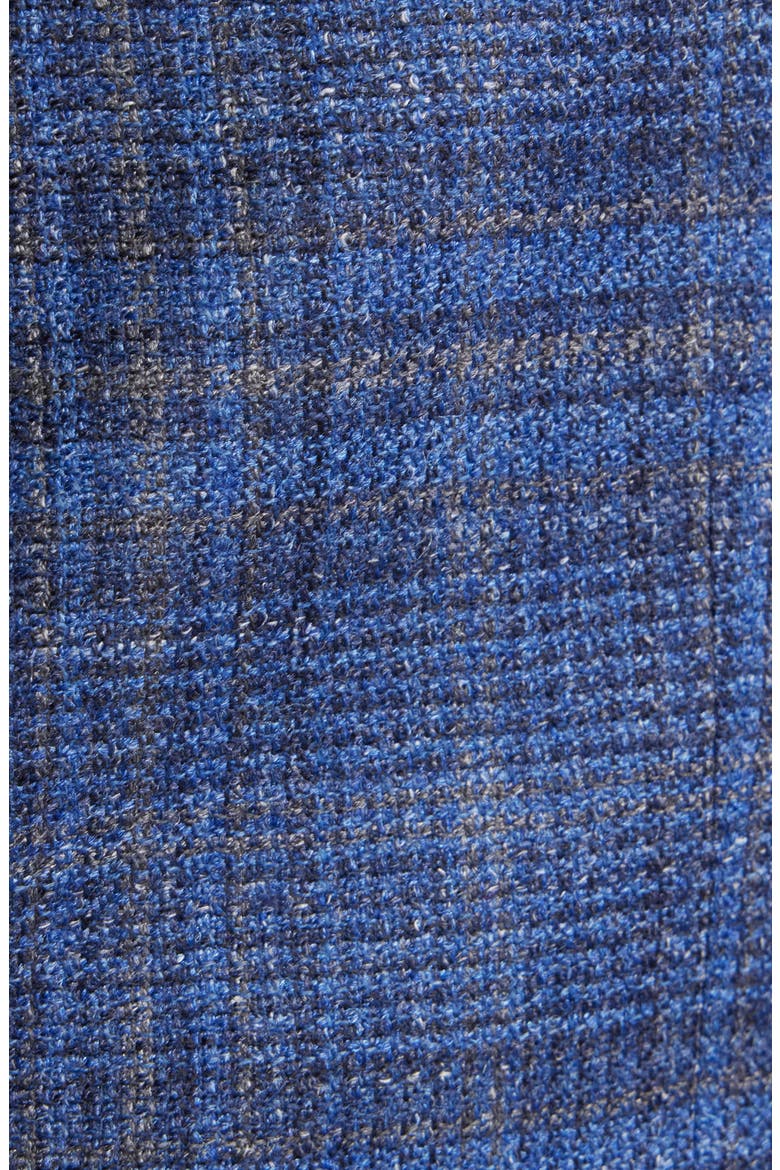 Midland Windowpane Sport Coat, Alternate, color, BLUE