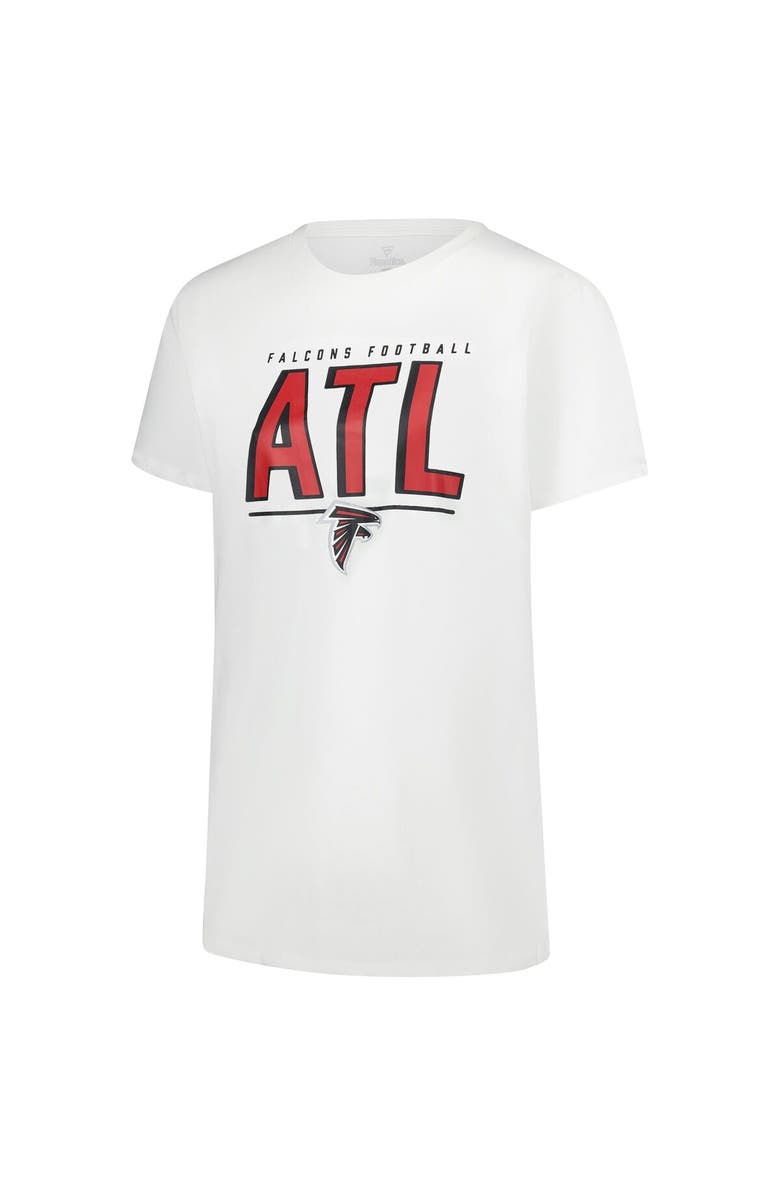 FANATICS Women's Fanatics White Atlanta Falcons Cheerleader T-Shirt, Alternate, color, White