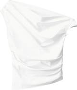 STAUD Phare One-Shoulder Top