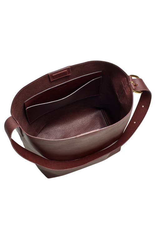 Madewell The Essential Bucket Tote In Brown