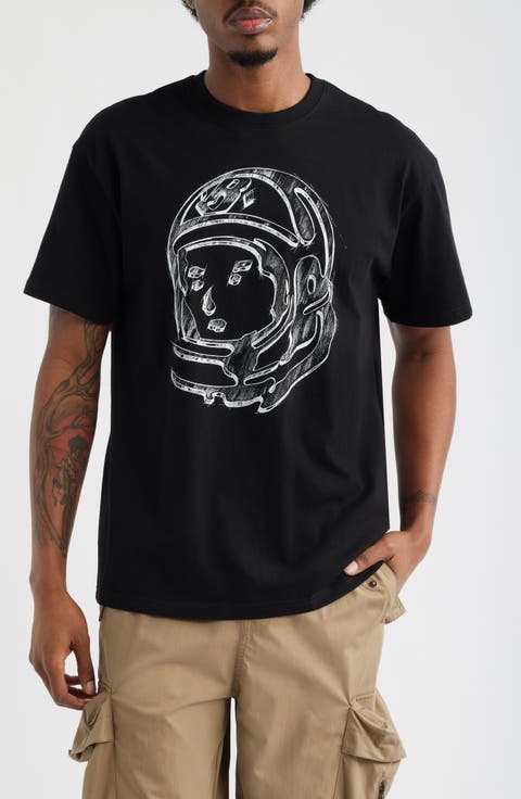 Helmet Sketch Graphic T-Shirt