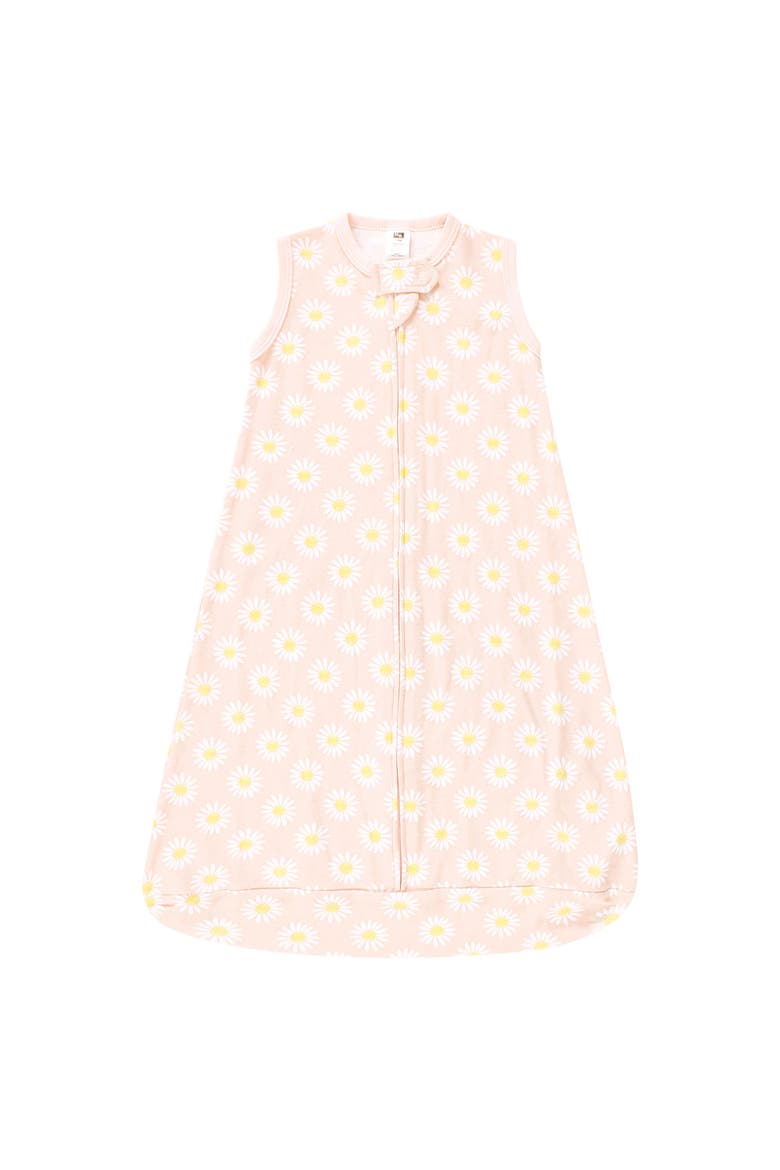 Long-Sleeve Cotton Wearable Sleep Solution, Alternate, color, Lemon Daisy Sleeveless