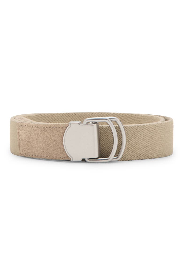 Mixed Media Belt, Main, color, BEIGE