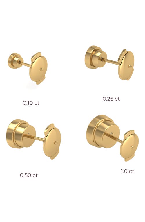 Seed2stone The Starlet Back-off Stud In Gold