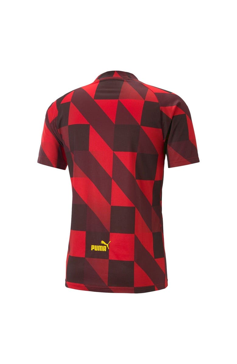 PUMA Men's Puma Red Manchester City 2022/23 Pre-Match Training Jersey, Alternate, color,
