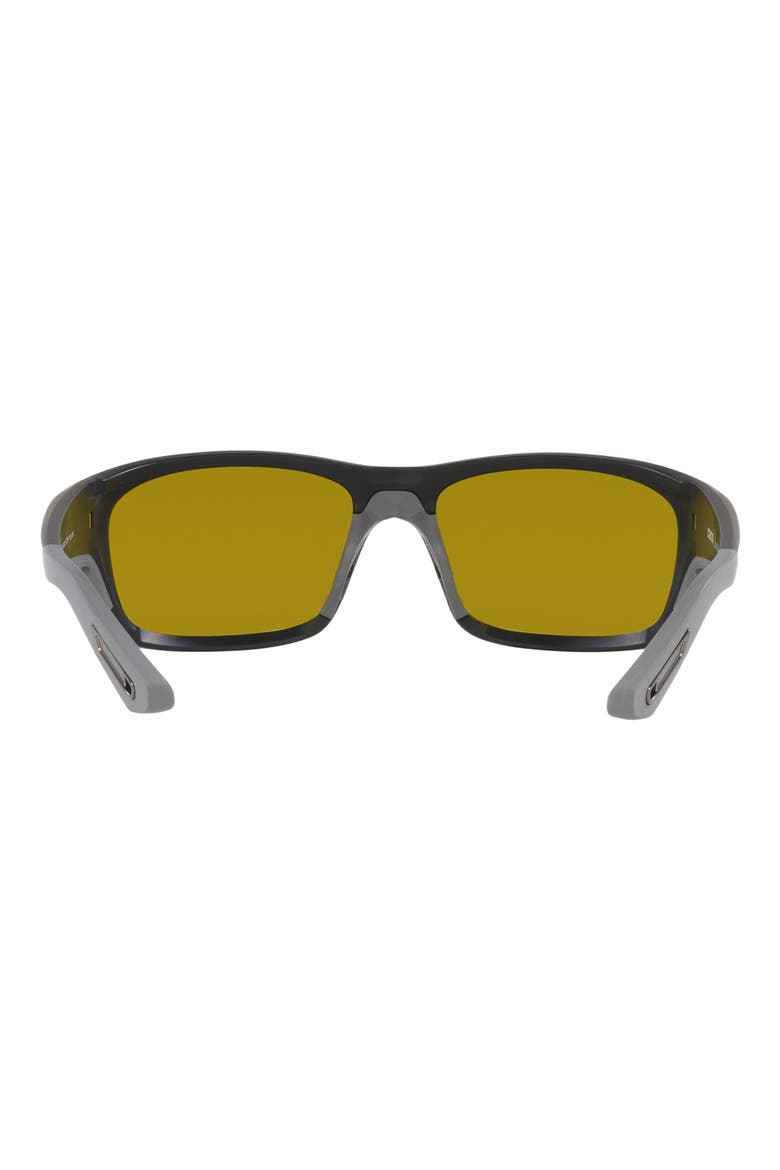 Jose Pro 62mm Polarized Rectangular Sunglasses, Alternate, color, MATTE BLACK