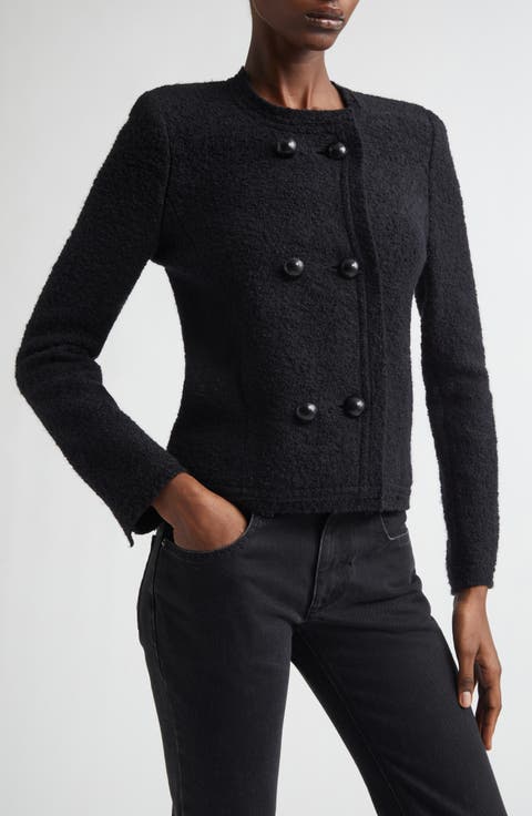 Suely Wool & Alpaca Blend Bouclé Jacket