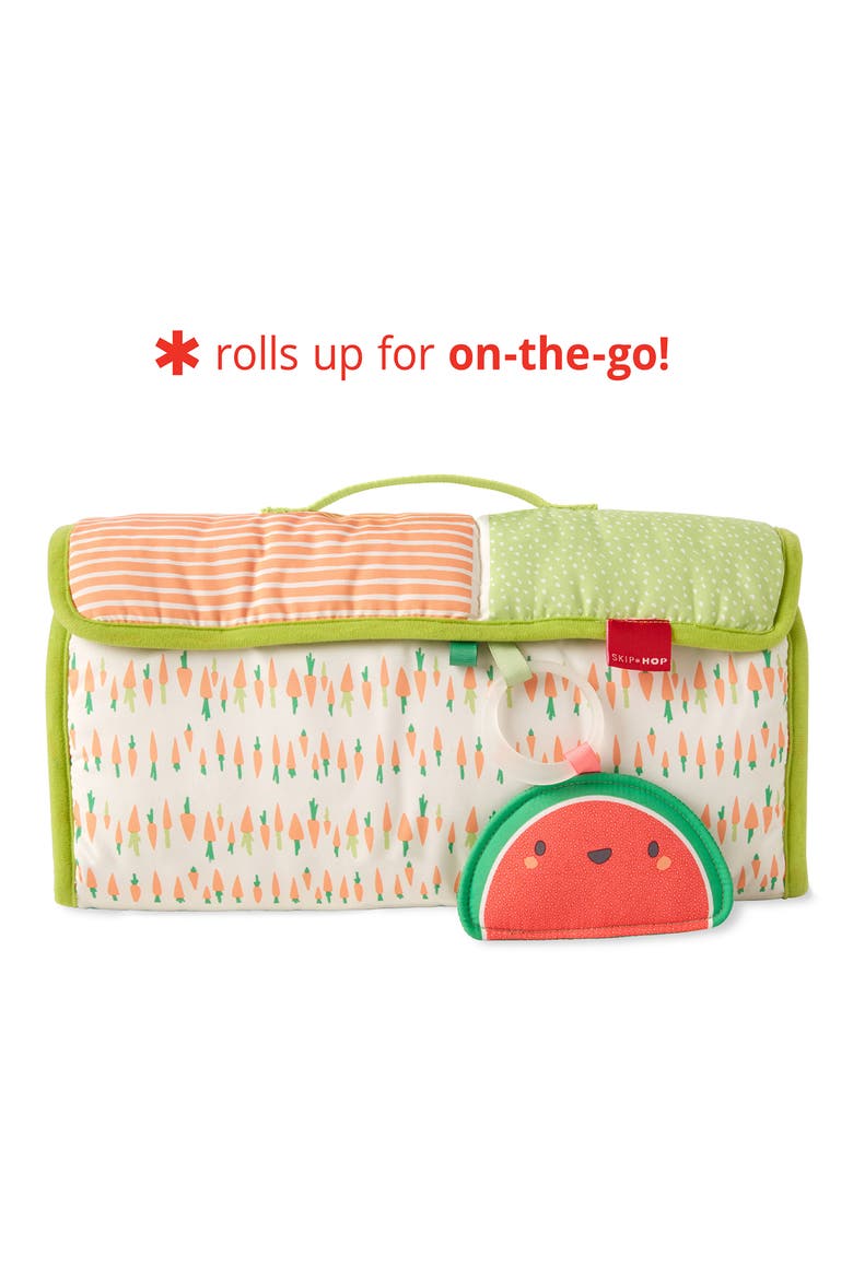 Farmstand Tummy Time Wedge Mat, Alternate, color, MULTICOLOR