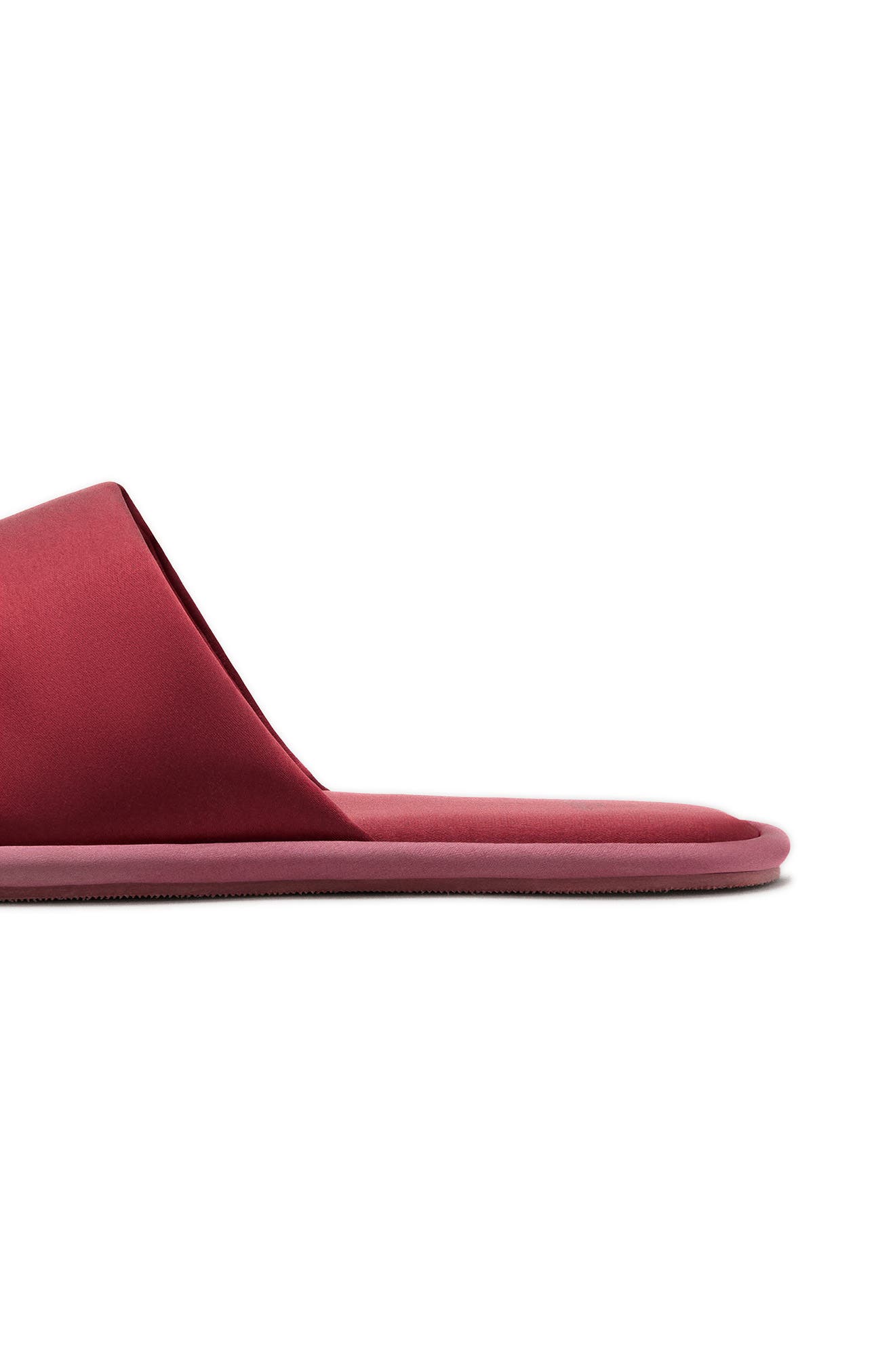 Slide Slipper, Alternate, color, WINE