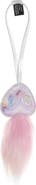DIESEL® Jellyfish Faux Leather & Faux Fur Bag Charm