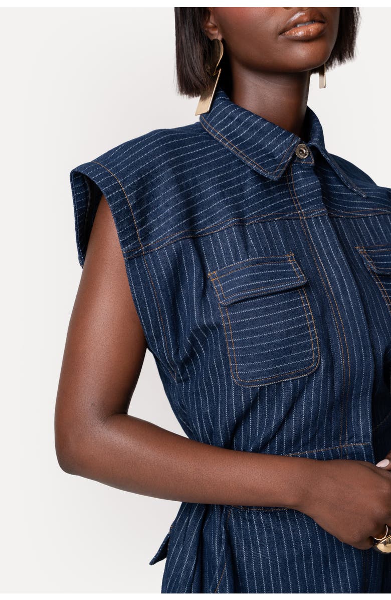OFUURE Jakki Jumpsuit, Alternate, color, Denim