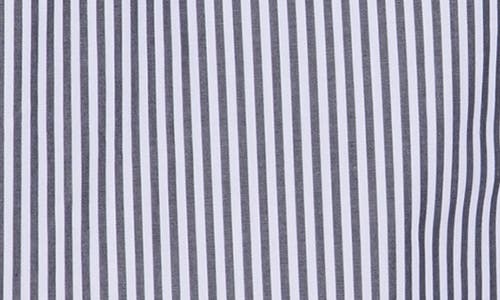 Rag & Bone Max Button Up Shirt In Navy White Stripe