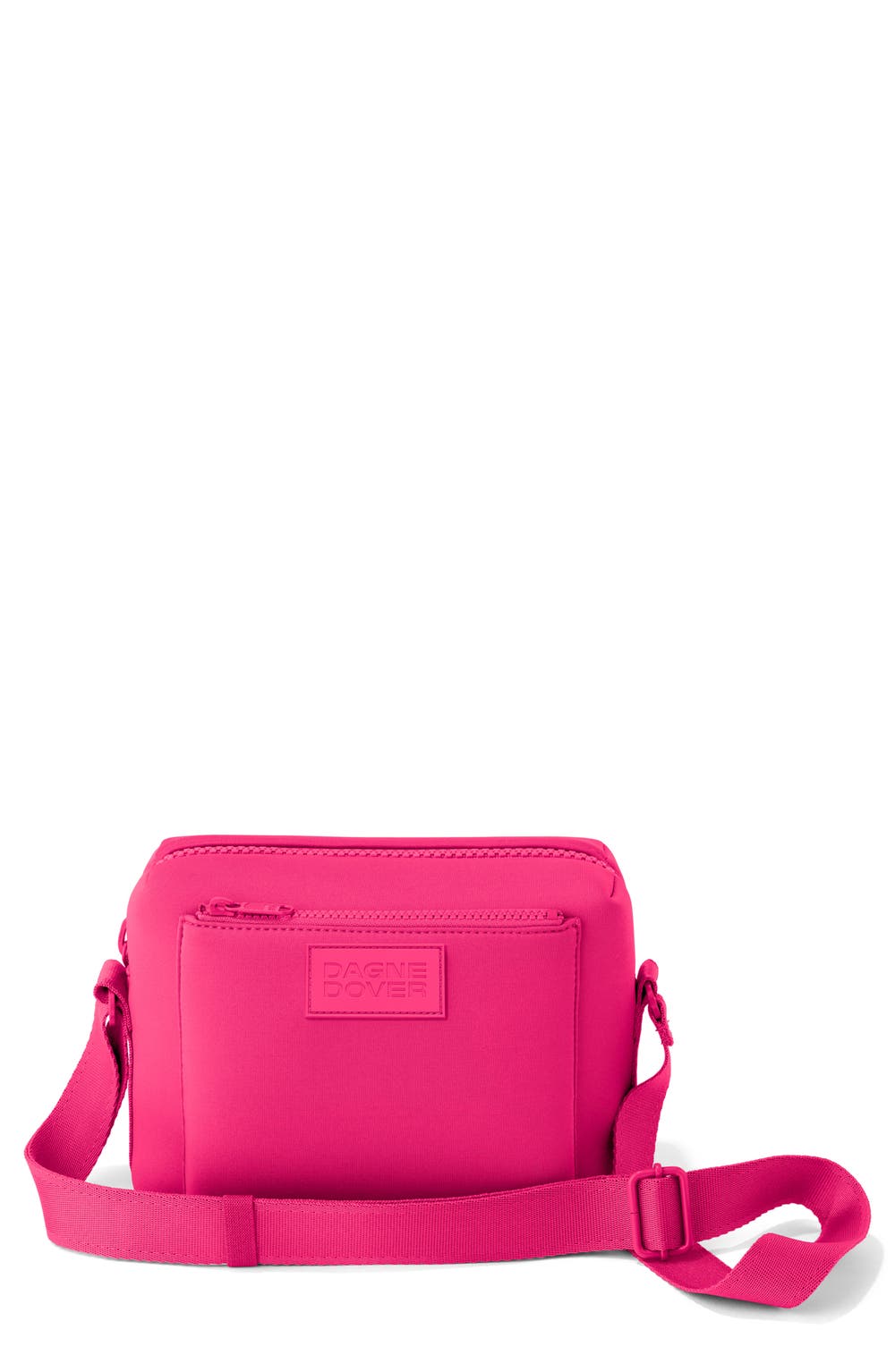 Micah Neoprene Crossbody Bag, color, HOTTEST PINK