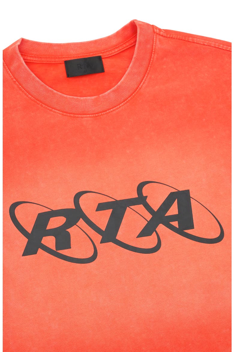 Colin Planetary Oversize Graphic T-Shirt, Alternate, color, ORANGE PLANETARY