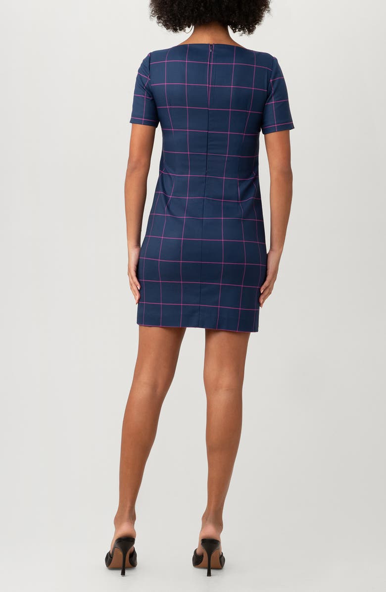 Trina Turk Museum Shift Dress, Alternate, color, Ink/ Trina Pink