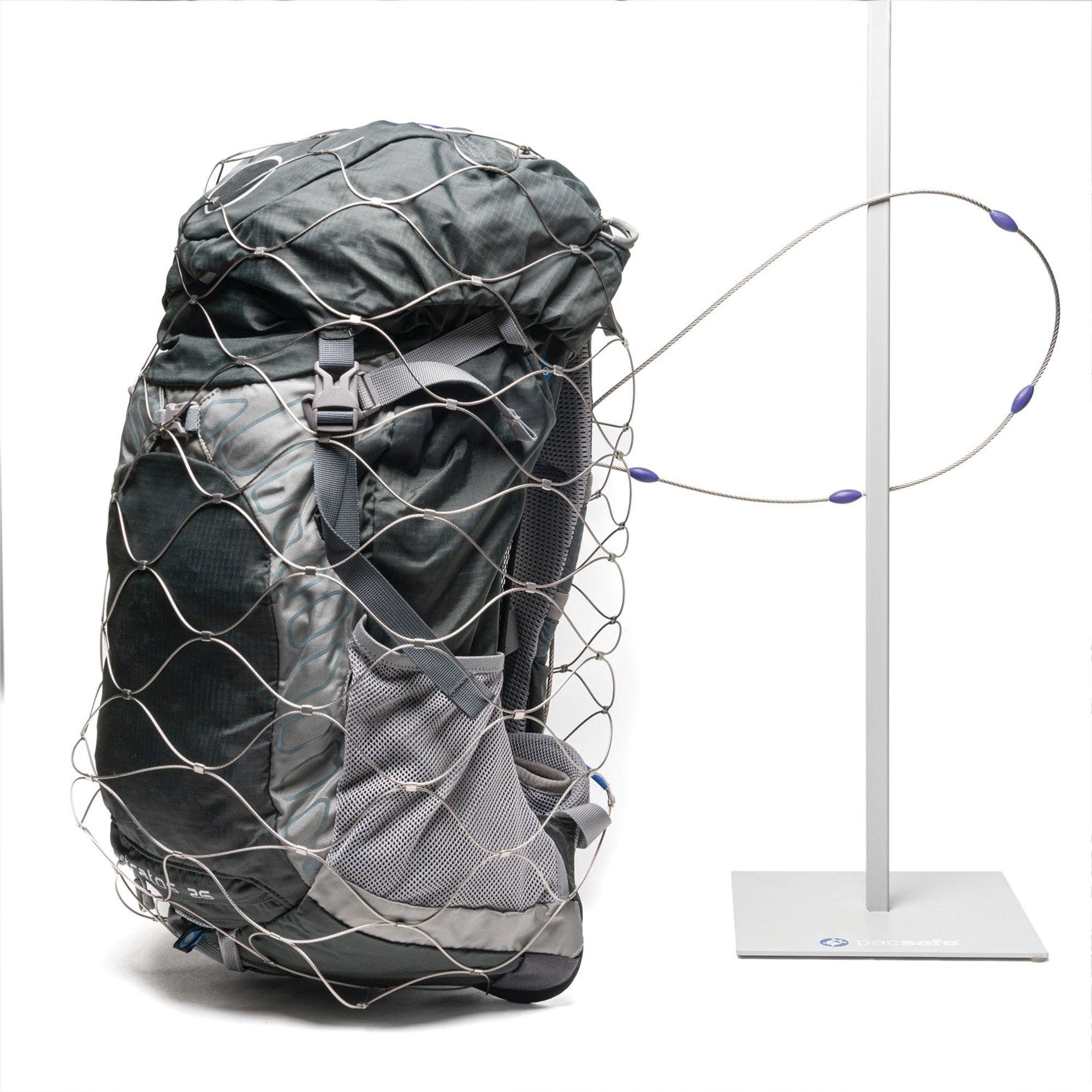 55L Backpack and Bag Protector, Alternate, color, Silver