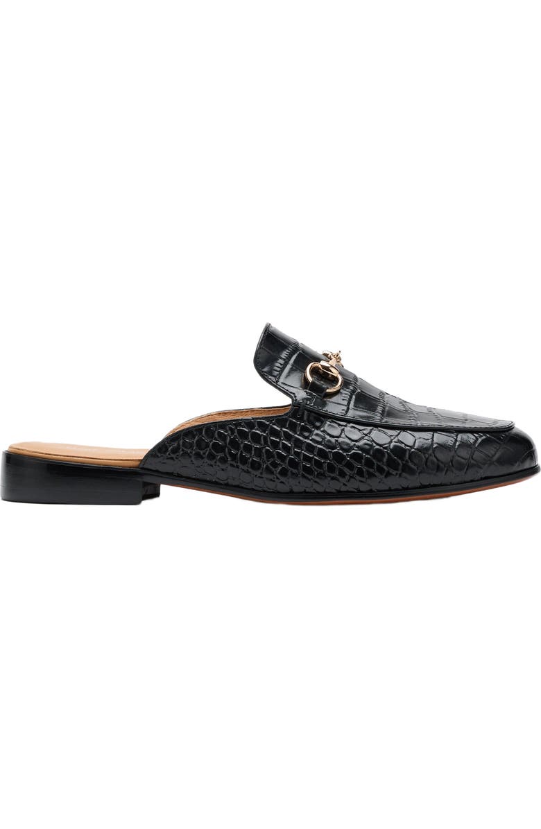 MARC NOLAN Ms. Del Sol Loafer Mule, Main, color, Black Croc