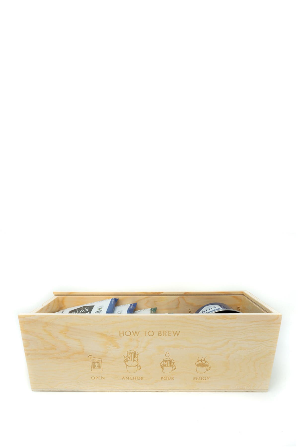 KUJU COFFEE Wood Pour Over Gift Set | Nordstromrack