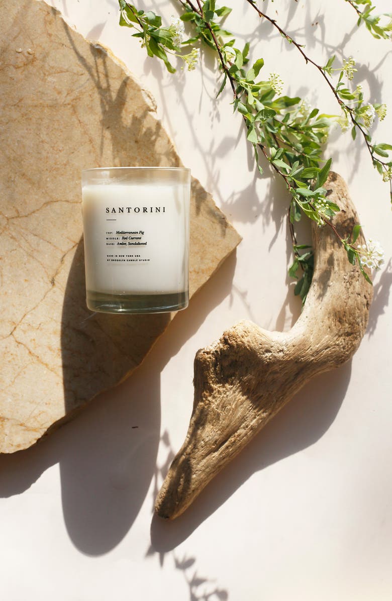 BROOKLYN CANDLE STUDIO Santorini Classic 2-Wick Candle, Alternate, color, Santorini