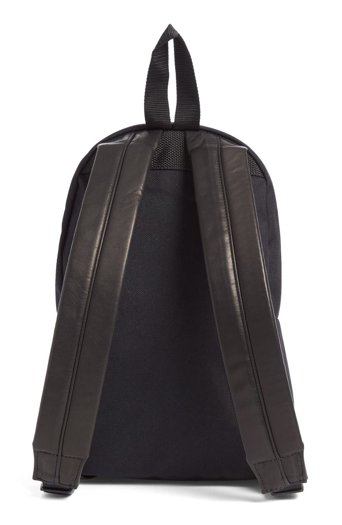 Comme des Garçons Nylon & Leather Backpack, Alternate, color, 