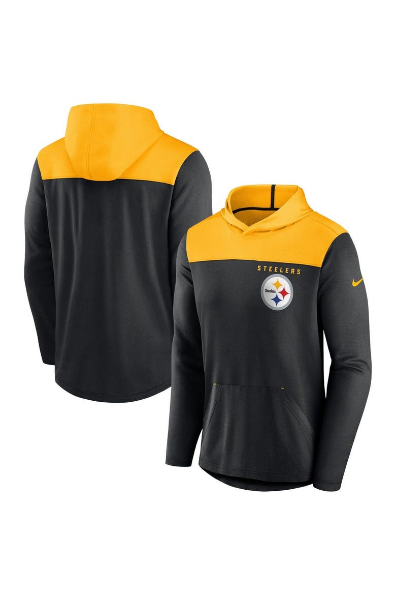 Men's Nike Black Pittsburgh Steelers Fan Gear Pullover Hoodie, Alternate, color, Black
