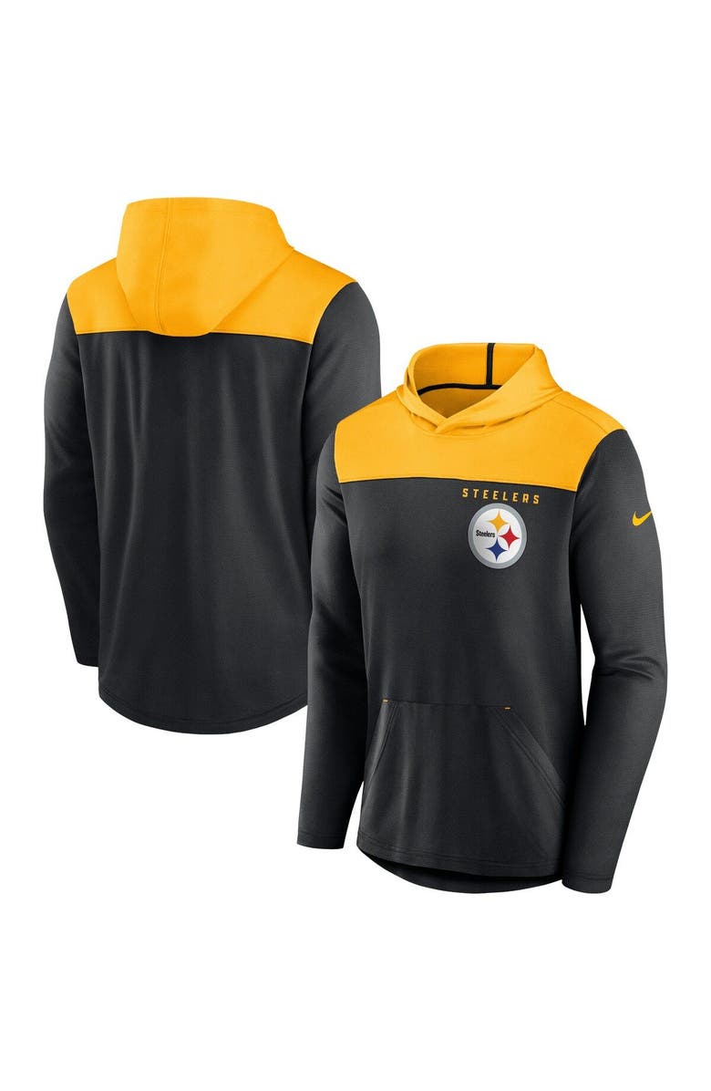 Nike Men's Nike Black Pittsburgh Steelers Fan Gear Pullover Hoodie, Alternate, color, 
