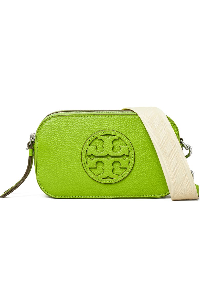 Tory Burch Mini Miller Leather Crossbody Bag, Main, color,
