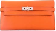 Pre-Owned Hermes Kelly Wallet Epsom Long