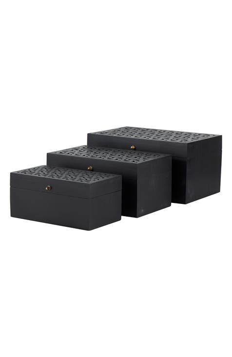 Set of 3 Decorative Boxes