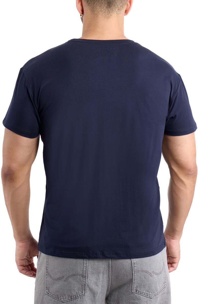 XRAY V-Neck Flex T-Shirt, Alternate, color, Navy