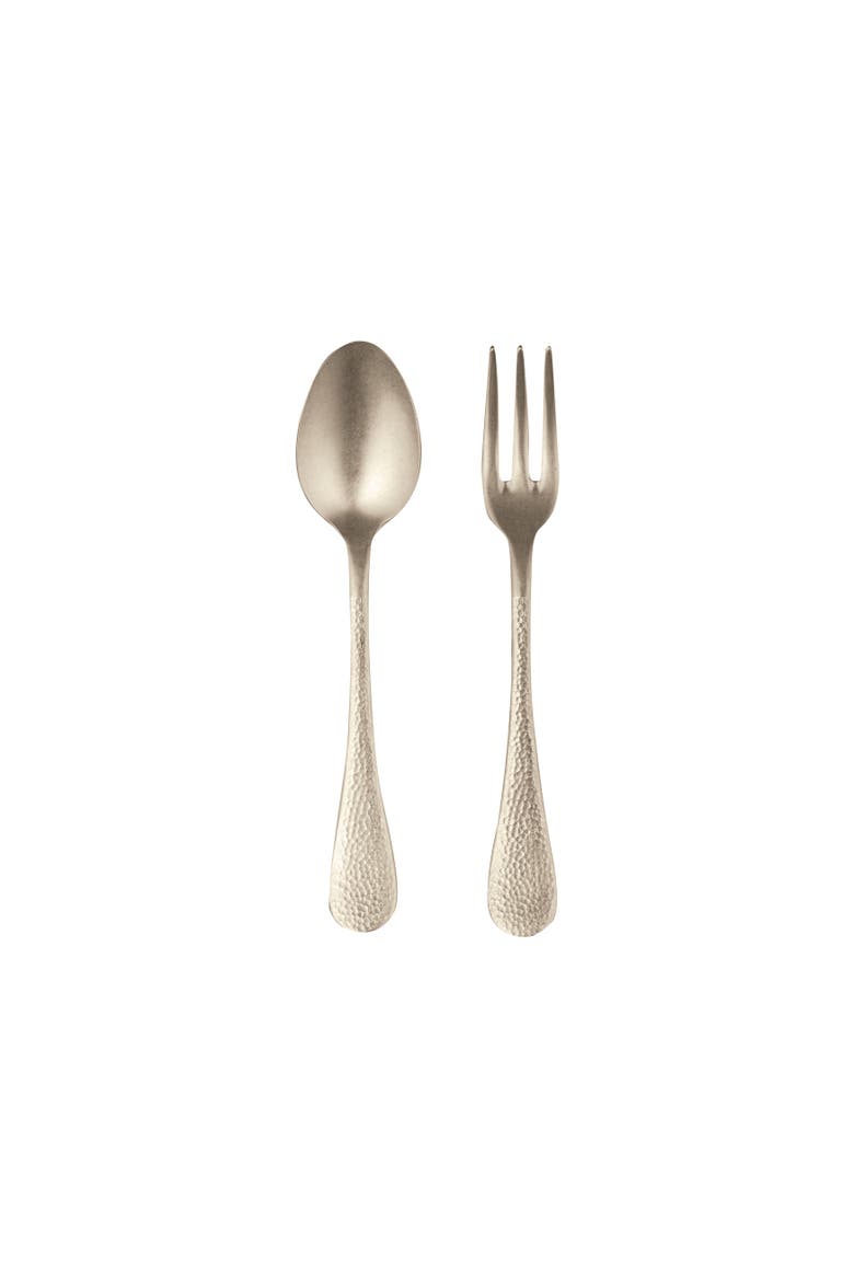 Epoque Serving Set - 2 Pieces, Main, color, Pewter Champagne