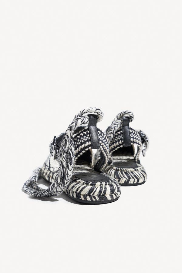 Amambaih Amparo new Espadrilles, Alternate, color, Ivory-Black