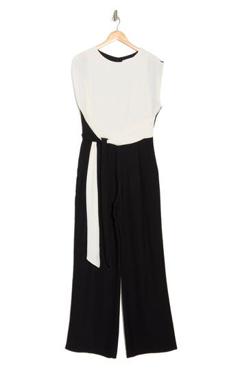 Reiss Alba Colorblock Wide Leg Jumpsuit