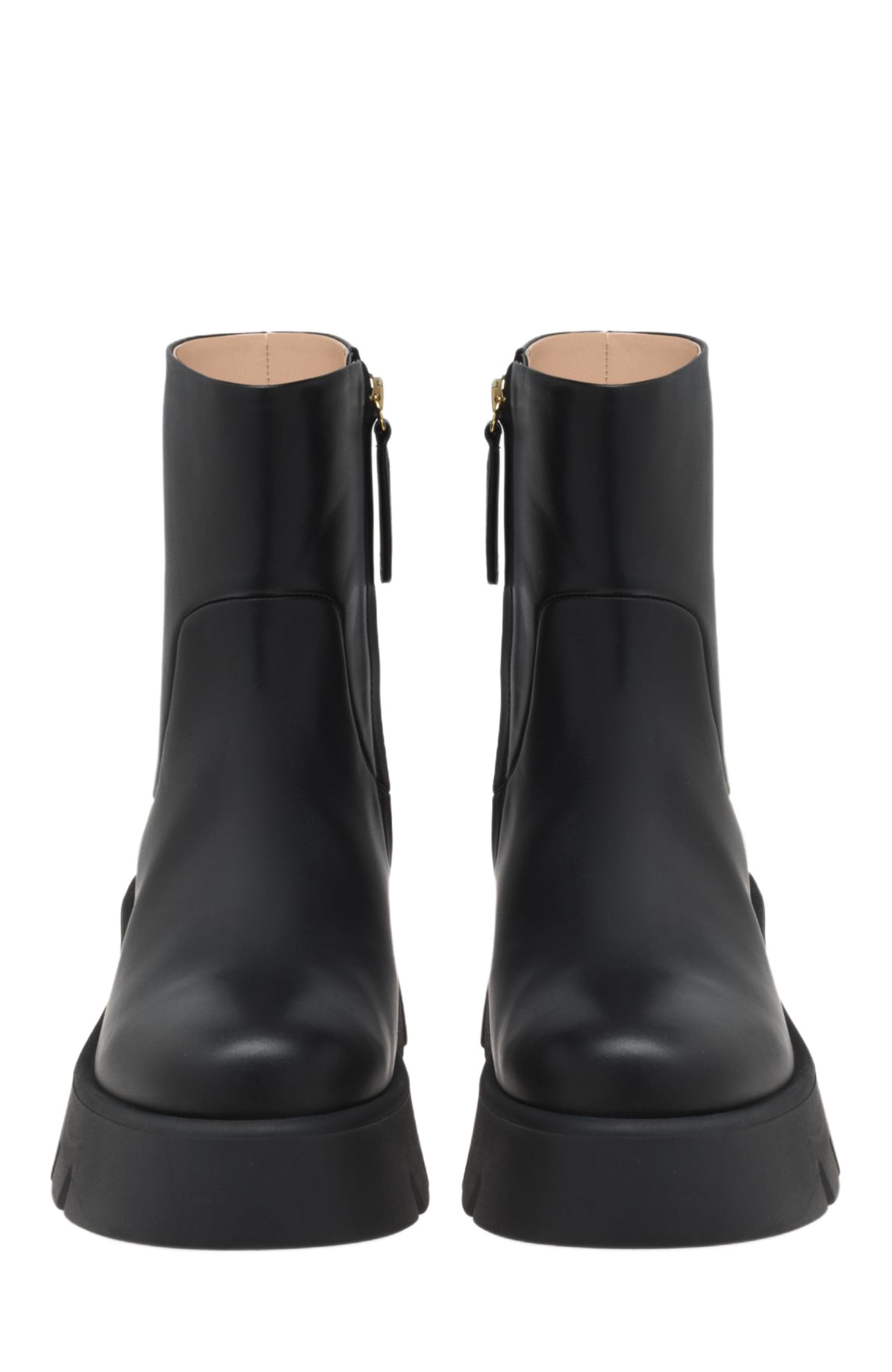 Gianvito Rossi Montey Bootie, Alternate, color, Black Calf