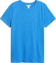 Caslon® Cotton Blend Crewneck T-Shirt
