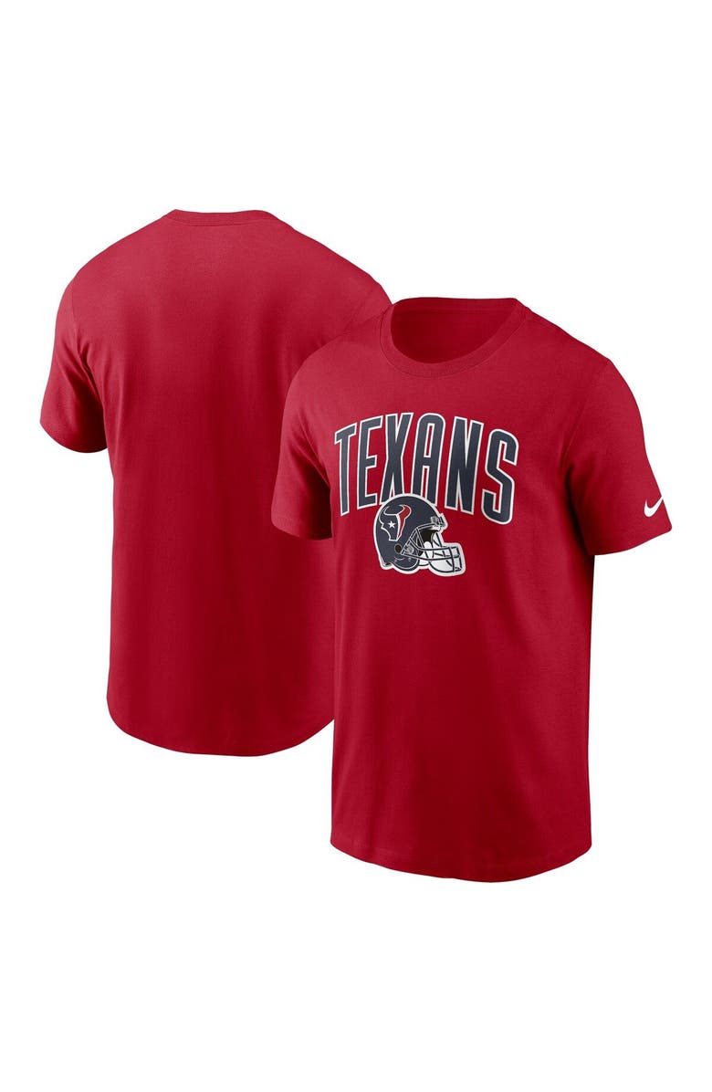 Nike Men's Nike Red Houston Texans Team Athletic T-Shirt, Main, color, 